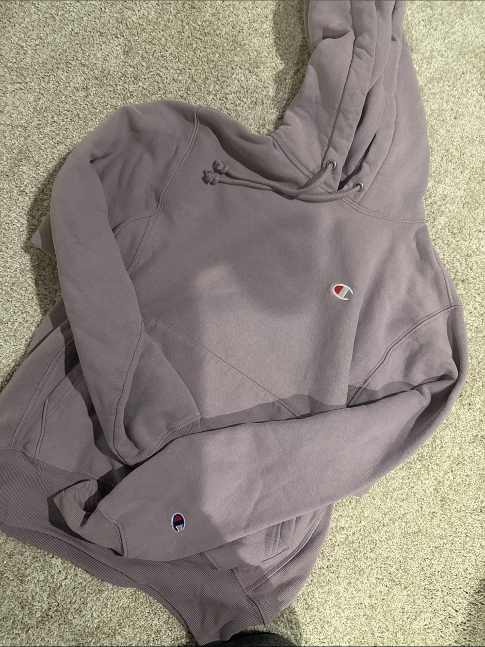 Champion Lavender Pullover Hoodie